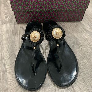 🖤 BNIB Tory Burch Melody Jelly Thong Sandals 🖤